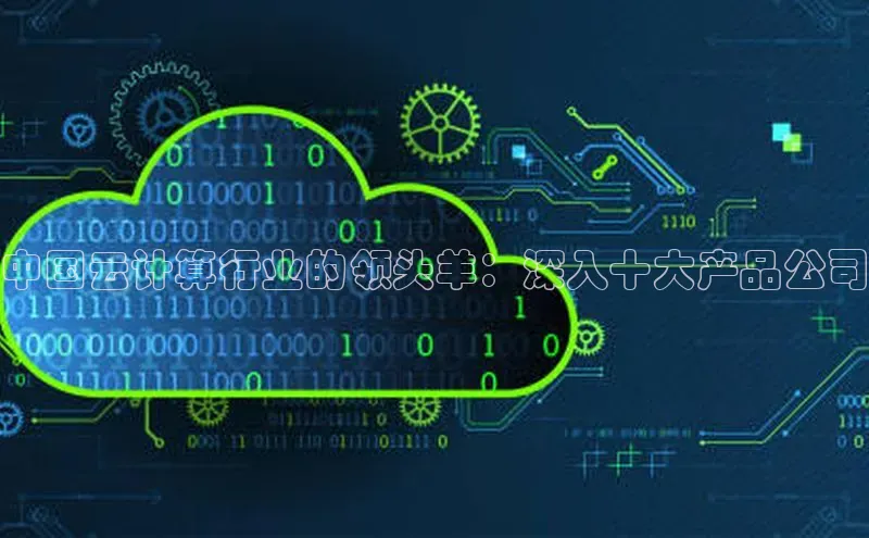 意昂4百度游戏中国云计算行业的领头羊：深入十大产品公司