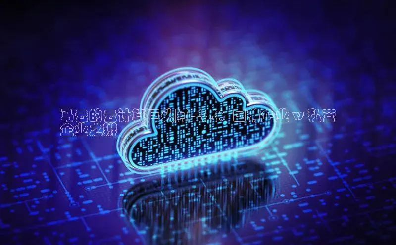 意昂4代理云创智行马云的云计算巨头阿里云：国有企业 vs 私营
企业之辨