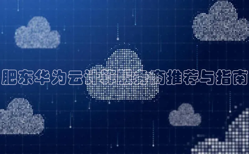 意昂458同城肥东华为云计算服务商推荐与指南